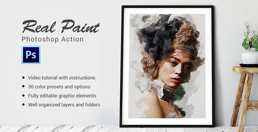 Embroidery Patch Maker Photoshop Action, Actions and Presets