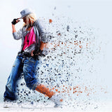 PHOTOSHOP ACTION 4 IN 1 DISPERSION - photoshop action
