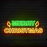 Animated Christmas LED Lights Rope Action - photoshop action