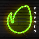 Animated Christmas LED Lights Rope Action - photoshop action