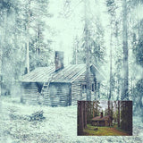 Animated Snow and Cloud - photoshop action