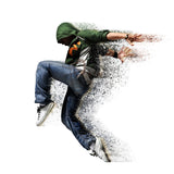 Splatter Dispersion 4 Effect in 1 Action - photoshop action