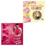Free 10 - Valentine Day Instagram Banners - photoshop action