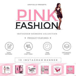 10 -  Fashion Instagram Banners - photoshop action
