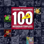 100 – Instagram Banners - photoshop action