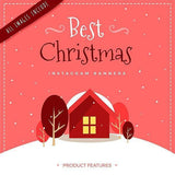15 - Christmas Instagram Banners - photoshop action