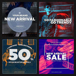 50 - Duotone Instagram Banners - photoshop action