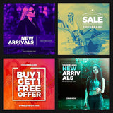 50 - Duotone Instagram Banners - photoshop action