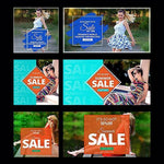 40 -  Facebook Banners - photoshop action