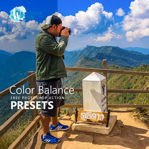 Free Photoshop Action Color Balance