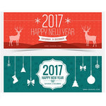 Facebook Cover Banner New Year - photoshop action