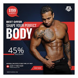 70 - Fitness Facebook Banners - photoshop action