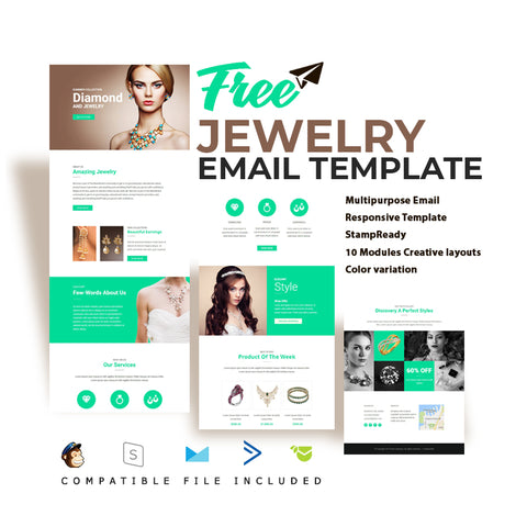 Free Jewelry Email Template