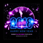 New Year Instagram Banner - photoshop action