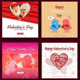 30 - Valentines Day Instagram Banners - photoshop action