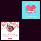 30 - Valentines Day Instagram Banners - photoshop action