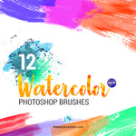 Watercolor Brushes Set 07 - photoshop action