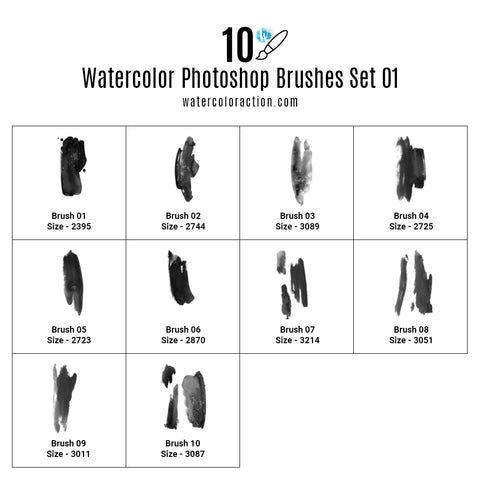 Brushes for photoshop Set-01
