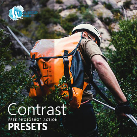 Free Photoshop Action Contrast Grow